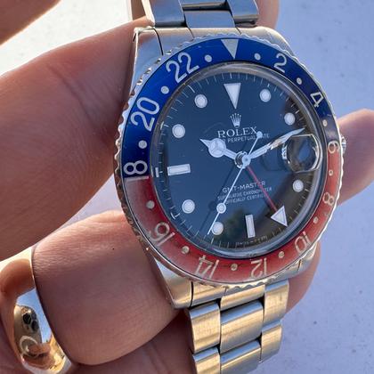 Rolex GMT-Master Pepsi All Original Unpolished All Correct - View 9