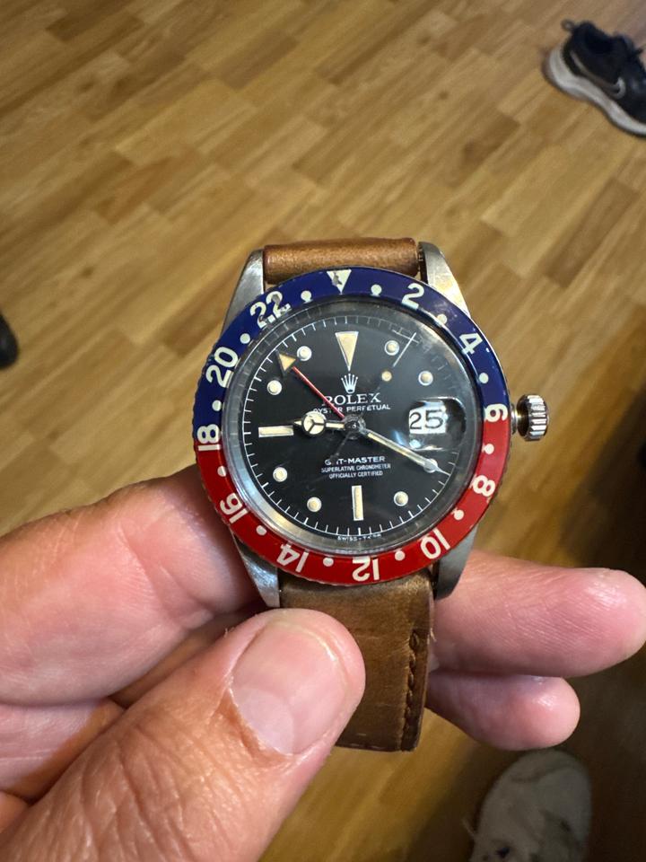 Rolex GMT-Master Pepsi 6542. 1956 year. - View 9
