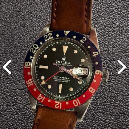 Rolex GMT-Master Pepsi 6542. 1956 year. - View 3