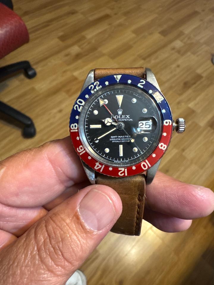 Rolex GMT-Master Pepsi 6542. 1956 year. - View 10