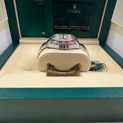 Rolex GMT-Master II Like New 2024 Superman | Full Set | Meteorite White Gold - View 3